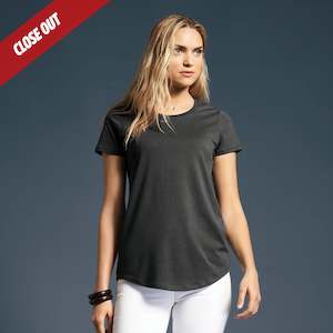 Identify 0 Weight: SALE - Anvil 790L - Premium Combed Ring Spun 180gsm Ladies Tee