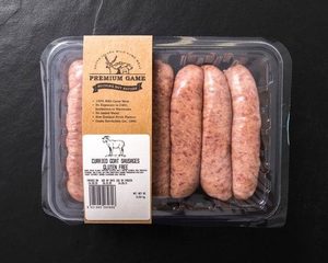 Products: Curried Wild Goat Sausages 500g - Premium Game