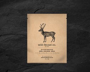 Products: Wild Fennel Co Venison Seasoning 30g - Premium Game