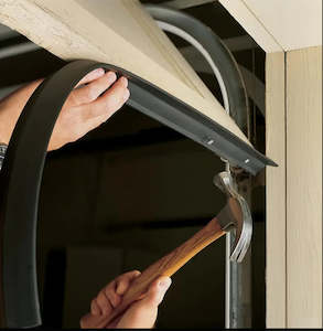 Garage Door Parts Sectional: Garage door bottom seal universal stick on