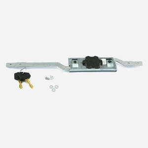Roller Garage Door Lock - With Side Arms (Bars) 2.8M wide door