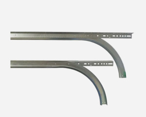 Garage Door Parts Sectional: Garage Door Tracks. (Hockeys) Sold As Pair 2250mm Max Door Height