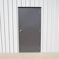 Personal Access Entry Doors: Personal Access Door in Colorsteel