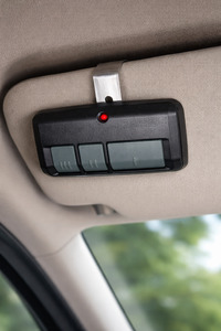 Garage Door Remotes: Merlin, Garador, Chamberlain Sun-visor Remote With Clip