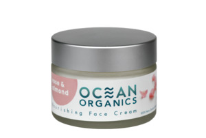 Products: Rose and Almond Nourishing Face Cream - Ocean Organics