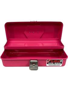 Premium Tool Storage: SAFA Toolbox - D1 Steel Tool Box With Folding Tray