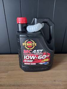 PENRITE MC-4ST PAO & Ester Motorcycle Oil 10W-60 4 Litre