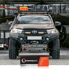 Drivetech 4x4: RIVAL - Aluminium Front Bumper Toyota Hilux 2015-2018