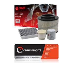 Premium Lubricants Filters: Sakura Filter Kit - Toyota Hi Lux 1KD 2005- 2015