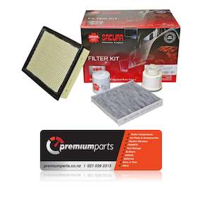 Premium Lubricants Filters: Sakura Filter Kit - Toyota HiLux 2015-19 2.8L 1GDFTV