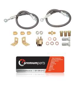 Trojan HOSE KIT 3/8 BANJO - SINGLE AXLE