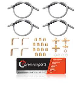 Clearance Items: Trojan HOSE KIT - TANDEM AXLE - S/STEEL