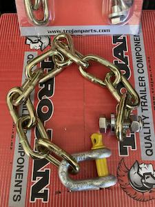 Marine Cleaners Lubricants: Trojan SAFETY CHAIN & SHACKLE H/T2000KG