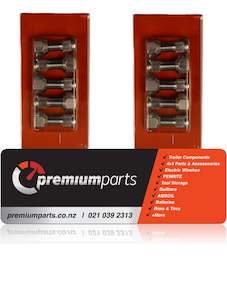 Hubs Stubs Kits: Wheel Studs & Nuts 1/2" UNF - 10pack