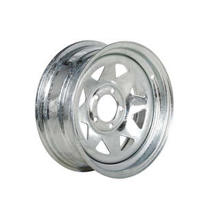 Wheels Tires: Rim 14x6" Galv Spoke 5x4.5" PCD 10mm offset