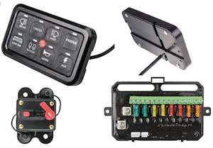 12 24v Accessories Solar: POWERTECH 8-WAY TOUCH SWITCH PANEL