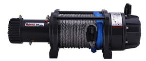 Vehicle Winches Recovery Equipment: Runva EWB20000 Premium 12V with Synthetic Rope