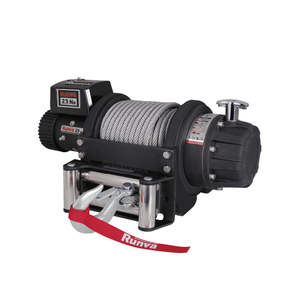 Vehicle Winches Recovery Equipment: Runva EWB25000 Premium 24V with Steel Cable