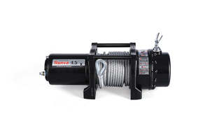 Vehicle Winches Recovery Equipment: 4.5X Winch 12V with Steel Cable