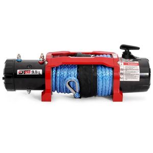 Drivetech 4X4 9500lb 12V 4X4 Winch with Synthetic Rope