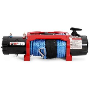 Drivetech 4x4: Drivetech 4X4 12000lb 12V 4X4 Winch with Synthetic Rope