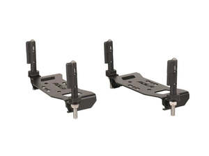 Premium 4x4 Accessories: ROLA Flat Mount Recovery Track Holder - Ratchet Tie Down Pair - 2.5cm x 3.6cm