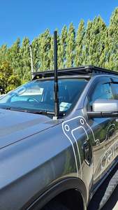 Premium 4x4 Accessories: ACFab - Ford Ranger NEXT Gen RA 2022 to current UHF Antenna Mount Bracket