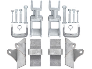 Premium Trailer Parts: Tandem Rocker Kit - 50mm - Weld Parts Included