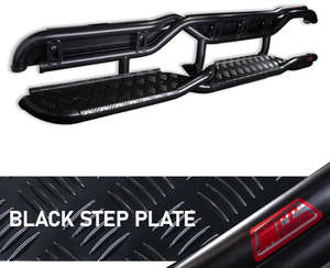 Vehicle Side Steps Rails: MCC -Premium 030-09TW Twist Tube Side Steps