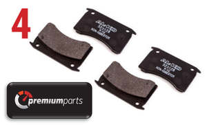 Transit Engineering Brake Pads - 4 Pack