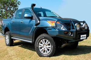 Snorkels: Mazda BT-50 4X4 Safari Snorkel 08/2011 Onwards