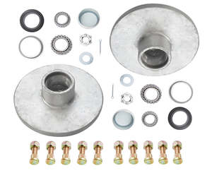 Trojan 1500kg Non Braked Hub Set - Pair