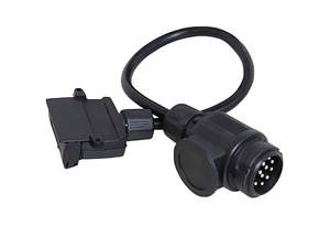 Adaptor - 13-Pin Round Male to 7-Pin Flat Female