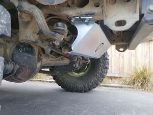 Nissan Patrol GU, Safari GQ series 2 series bash plates