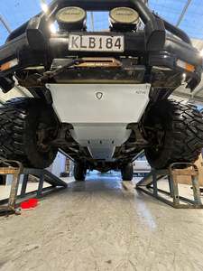 Underbody Armor Brackets: Mitsubishi Pajero Gen 2 Bash Plates