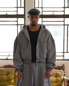 Winter 22: UNIFORM Reversible Hoodie (Concrete)
