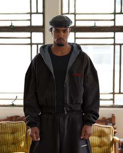 UNIFORM Reversible Hoodie (Black)