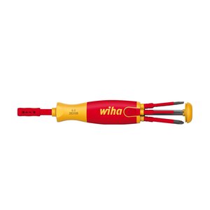 Wiha Screwdriver with bit magazine LiftUp electric Slotted, Pozidriv, PlusMinus/&hellip;