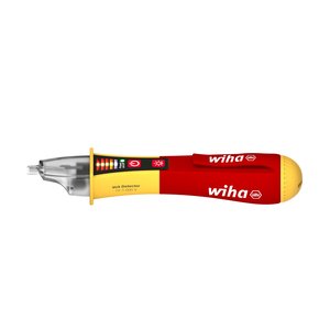 Products: Wiha Single-pole, non-contact volt detector, 12–1,000 V AC Includes two AAA batteries (43797)