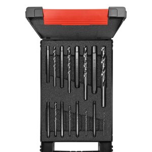 Wiha Screw extractor set Hex, 17-pcs. with spiral drill bit incl. box (03988)