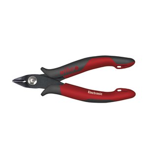 Products: Wiha Electronic diagonal cutters wide, pointed head without bevelled edge 130 mm, 5 1/2″ (27391)