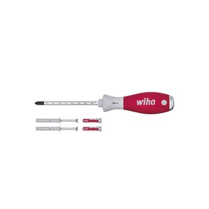 Products: Wiha Dowel racket set SoftFinish® with 6 mm round blade and 4 dowels (41289)