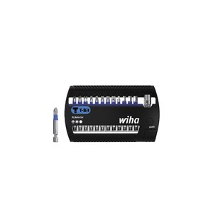 Wiha XLSelector T bit set, 50 mm Phillips, TORX®, hex 13-pcs. 1/4″ E6,3 (41831)
