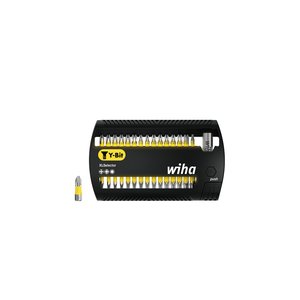 Wiha XLSelector Y bit set, 25 mm Phillips, Pozidriv, TORX®, 31-pcs., 1/4″ C6,3 (41832)