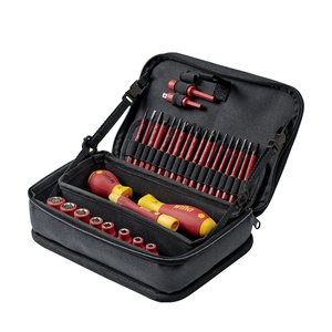 Wiha Tool set slimVario® electric mixed, 32 pcs. incl. multifunctional bag