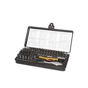 Wiha Micro-bit set ESD Mixed 65-pcs. in box
