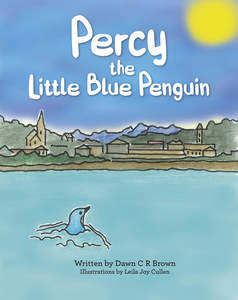 Percy the Little Blue Penguin by Dawn C R Brown - Kid's Book - Chinese