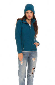 Shaped Zip Jacket by Koru Knitwear - available in 3 colours