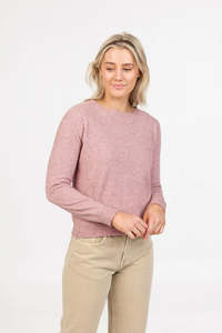 Adult Merino Top Collection: Classic Crop Sweater by Native World - Available Several Colours