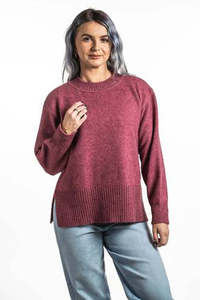 Split Hem Jumper by Koru Knitwear - available in 3 colours - to be discontinued